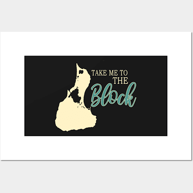 Block Island Gifts Wall Art by 3QuartersToday